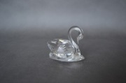 łabędź szkło kryształ logowany Swarovski