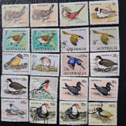 Australia   ptaki   znaczki różne 