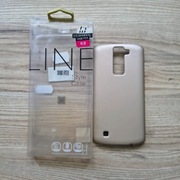 Etui case futerał pokrowiec na telefon LG K8 gold złote