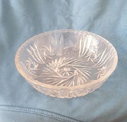 Kryształowy talerz/patera. Średnica 200mm