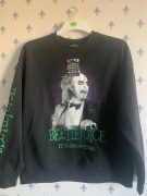 Beetlejuice sok z żuka czarna bluza M oversize