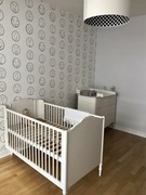 Łóżeczko z funkcją tapczanika 