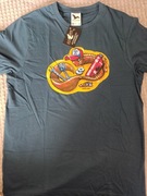 Koszula t-shirt firmy wędkarskiej Relax - rozmiar M, duży nadruk