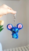 Stich na szydełku, brelok, zawieszka handmade 
