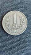 Moneta 1 Złoty 1971 Rok Rzadki rocznik