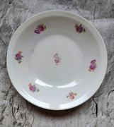 Talerz Chodzież z motywem kwiatów