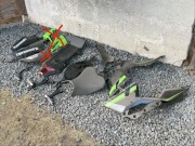 Ninja 400 nadkole lampa tyl set lewy prawy kanapa boczek osłona części