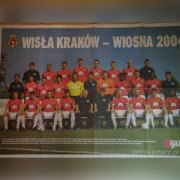 Wisła Kraków plakat drużyna 2003/2004 Wiosna TSWis