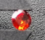 0.216 CT LICYTACJA KAMIEŃ naturalny Red SZLIF DIAMENTU-BRYLANTU 