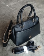 Torebka z kosmetyczką/portfelem 