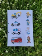 Gra edukacyjna na rzepy "Zawody i auto"