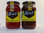 Zestaw dwóch miodów 2 x 1,2 kg