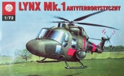 śmigłowiec LYNX antyterorystyczny model do sklejania skala 1/72