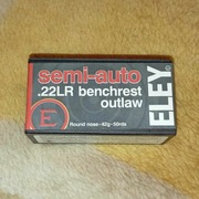 Łuski - 50 łusek .22LR ELEY + pudełko + koszyczek