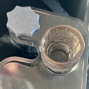 siatka dolna, koszyczek, zakrętka do soli zmywarka Candy