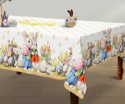 obrus wielkanoc 140x180 cm  180x35 cm