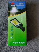 Solarny, zewnętrzny kinkiet LED