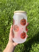 Szklanka matowa 550 ml Halloween dynie