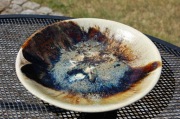 Talerz patera ceramiczna Łysa Góra lata 60-te PRL