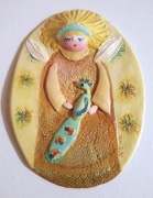 "Aniołek" Ceramika Hand Made wys. 22,5 cm 