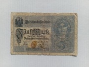Niemcy - 5 Marek 1917