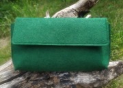 Torebka kopertówka - kosmetyczka - filcowa