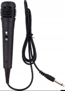 MIKROFON DYNAMICZNY KARAOKE DO ŚPIEWU PRZEWODOWY NA IMPREZY