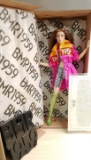 Lalka Barbie Kolekcjonerska BMR 1959 /Certyfikat/ Różowy Płaszcz /Unikat/