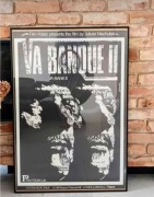 VABANK II, VA BANQUE, VA BANK stary plakat film polski 85 Jakub EROL unikat