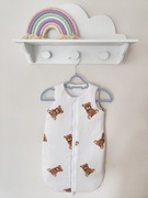 Spiworek niemowlęcy brązowe misie 