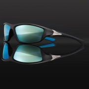 Okulary KAPOVE Sport BLUE UV+400 SREBNY Srebne tło 