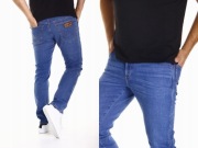 Męskie Spodnie Wrangler Texas Slim Banging Jeansy W12SHN58Q W38 L34 38/34