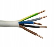 Przewód Ydy 5x2,5mm2 okrągły 300/500V odwijany na metry! 