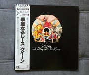 Queen Day At The Races winyl 1981 Gatefold Japan Obi