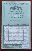 Wików mapa WIG reedycja