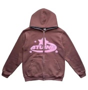 Bluza 4TUNE Y2K Brązowa  Streetwear