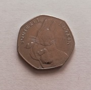 2016 WIELKA BRYTANIA 50 pence ( 50p )