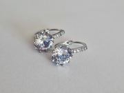 Kolczyki posrebrzane