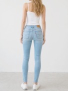 Spodnie rurki skinny elastyczne seksowne Levis 25