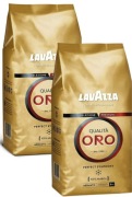 2x Kawa ziarnista Lavazza Qualità Oro 1kg 100% Arabica łagodny smak