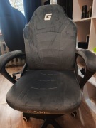 Krzesło biurkowe Lugano Mario szary