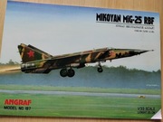 Model kartonowy Angraf model - Mig-25 RBF
