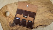 Borubar Skóroszyj - luksusowe skórzane etui na karty SD