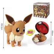 Figurka pokemon Eevee + pokeball