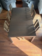 Stół drewniany Ikea Bjusta