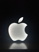 Logo Apple Lampa LED USB, wydruk 3D