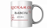 Kubek na prezent  dla babci lub dziadka z DOWOLNYM napisem