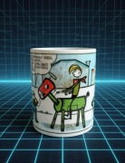 Tytus Romek I Atomek komiks PRL retro prezent kubek Ceramiczny