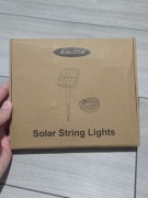 Wąż świetlny solarny, girlanda solarna 