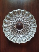 Szklana popielniczka Vintage PRL UNIKAT !!